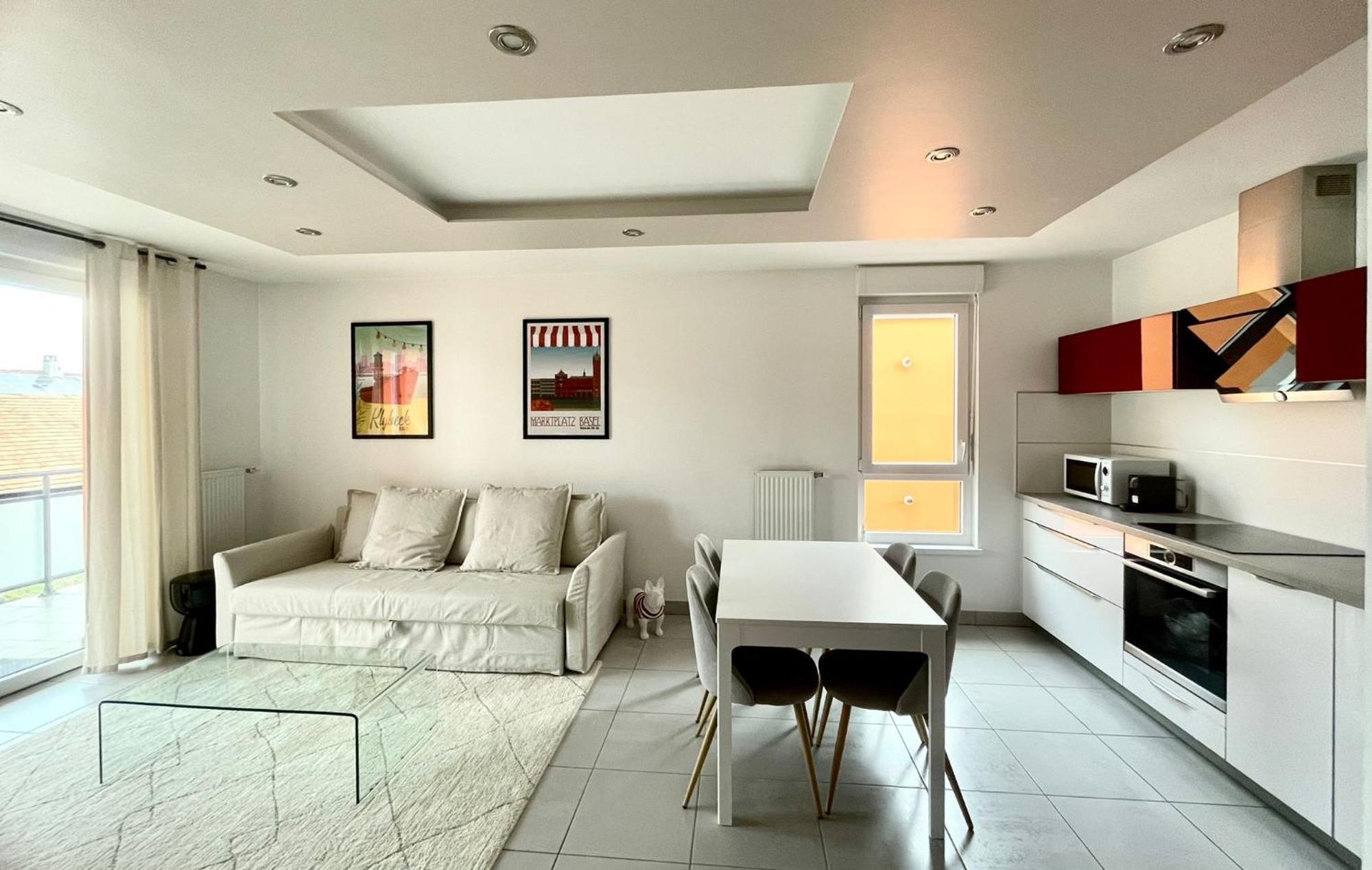 Апартаменты A Few Steps From Basel With Balcony And Free Private Parking Сен-Луи Экстерьер фото